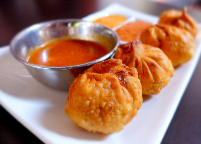 Veg Fried Momos Full